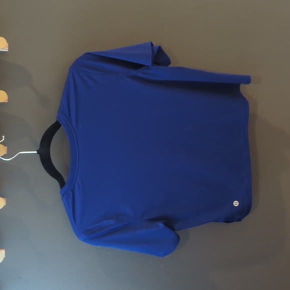 NWT LULULEMON ULTRALIGHT WAIST LENGTH T-SHIRT LARKSPUR SIZE 6 - small - Picture 5 of 6